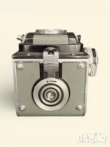Rolleiflex TLR – Carl Zeiss Tessar 75mm f/3.5 + Rolleikin (35mm) | Работещ, снимка 6 - Фотоапарати - 53188609