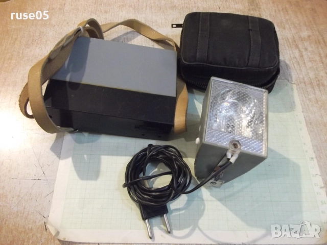 Светкавица "FIL11 NORMA" със захранващ блок и калъф работеща, снимка 2 - Светкавици, студийно осветление - 52240054