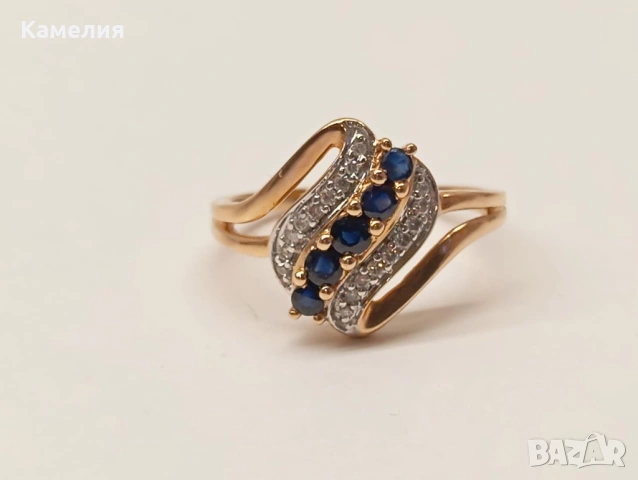 Руско злато , снимка 2 - Пръстени - 53191642