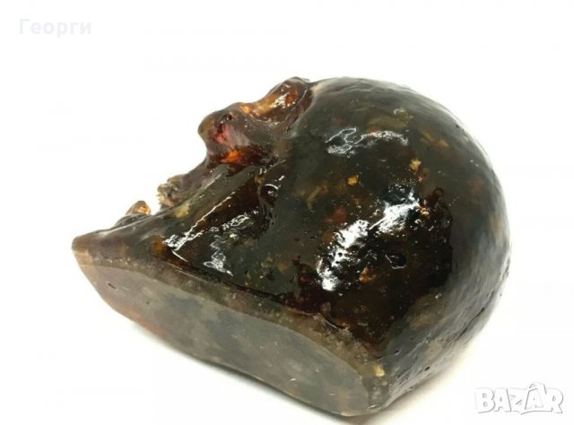 Масивна фигура от Балтийски кехлибар , снимка 7 - Други ценни предмети - 34636815