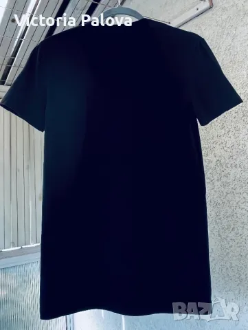 ERMENEGILDO ZEGNA  черна тениска лукс, снимка 5 - Тениски - 47363085