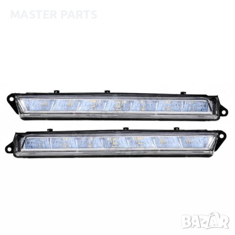 Дневни светлини LED  DRL Mercedes W164 GL X164 2009-2012 г., снимка 5 - Части - 43504714