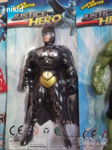 Хълк Батман Спайдърмен Супермен Тор Америка пластмасова фигурка играчка фигурки играчки avengers, снимка 6 - Фигурки - 37026067