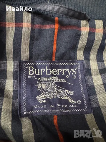 Vintage Men’s Burberry Nova Check Blue Vest Gilet., снимка 3 - Якета - 48504479