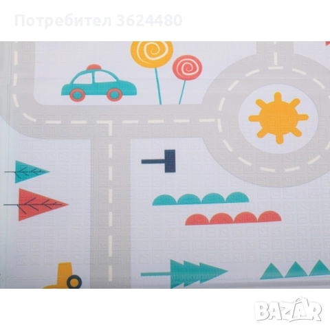 Водоустойчива подложка за игра - сгъваемо шарено килимче , снимка 11 - Други - 52773814
