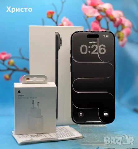 ГАРАНЦИОНЕН!!! Apple iPhone Air, 256GB, 5G, Space Black + подарък оригинален адаптер Apple , снимка 3 - Apple iPhone - 53001700