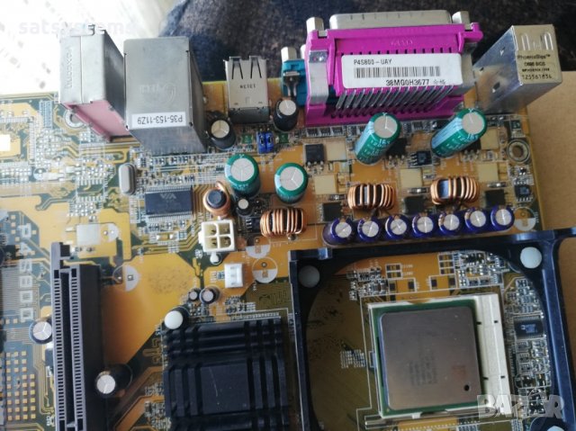 Дънна платка Asus P4S800 Socket 478 , снимка 6 - Дънни платки - 33038182