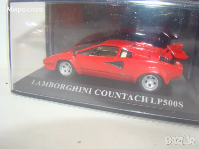 1/43 LAMBORGHINI COUNTACH LP 500 S ИГРАЧКА КОЛИЧКА МОДЕЛ, снимка 5 - Колекции - 48425670