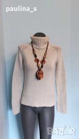 Два различни броя / Винтидж / Памучен пуловер "Zara" basic / Зара памучен пуловер , снимка 10 - Блузи с дълъг ръкав и пуловери - 27266449