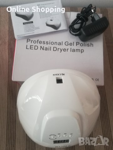 Изсушител за нокти, UV LED лампа-печка за изпичане на маникюр 54 W SUN гел лак, снимка 7 - Маникюр и педикюр - 39123239
