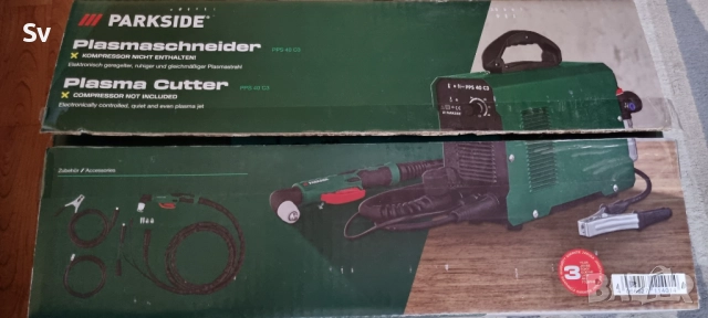 Parkside плазмена резачка pps 40 c3, снимка 6 - Други инструменти - 52475659