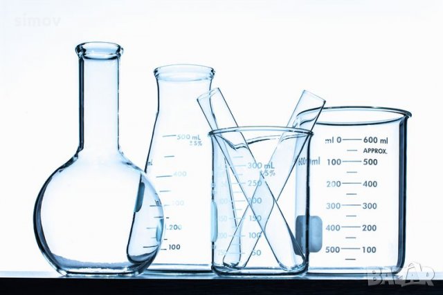 Лабораторна стъклария различна.