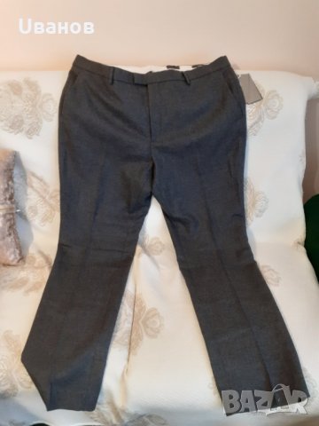 Мъжки панталон, 100% вълна, размер 60 (EUR), снимка 1 - Панталони - 33518405