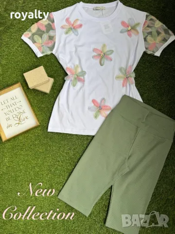 Памучни дамски комплекти , снимка 13 - Спортни екипи - 49756097