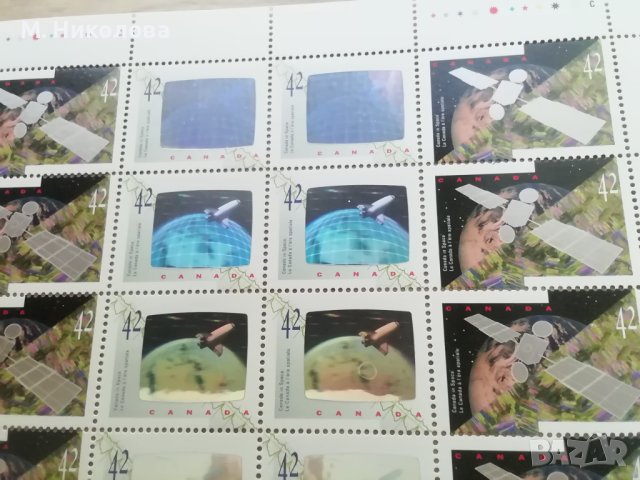 Пощенски блок Канада 1992, снимка 2 - Филателия - 44125291