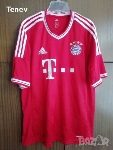 Bayern Munich Adidas оригинална фланелка Байерн Мюнхен размер L 2013/2014 , снимка 1 - Тениски - 36989010