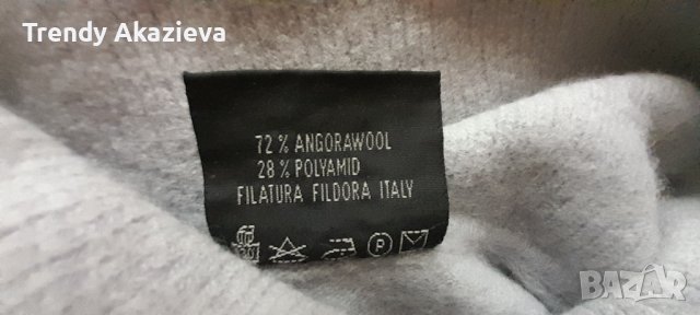 Дамски топъл пуловер от ангора, снимка 3 - Блузи с дълъг ръкав и пуловери - 44011824