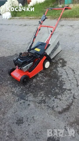Бензинова косачка със стартер SABO, снимка 3 - Градинска техника - 50214414