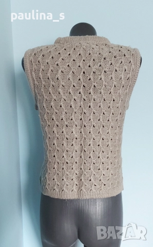 Два различни броя / Винтидж дамски елек "Zero" и "Poly Acryl" , снимка 12 - Елеци - 52650240