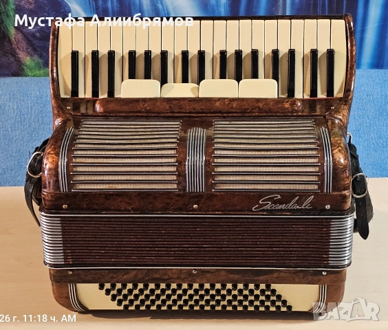 Skandalli 80 баса италиански акордеон