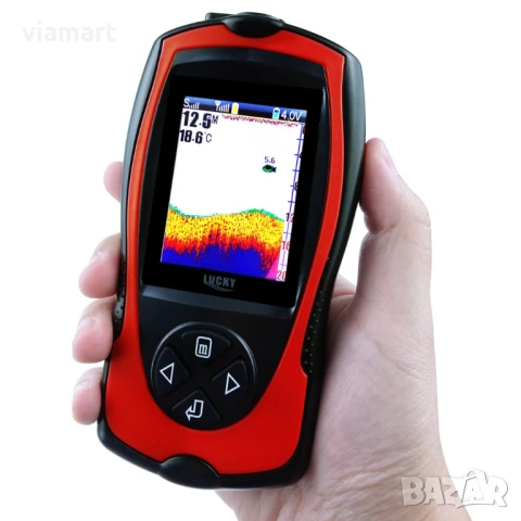 Безжичен сонар Lucky FF1108‑1CWLA с меню на български език, Ехолот за риболов, снимка 14 - Екипировка - 50526781
