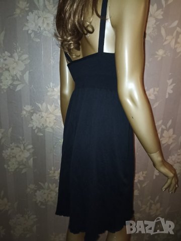 IloveSia- L-Безшевна черна рокля за бременни и кърмачки , снимка 12 - Рокли - 43095882