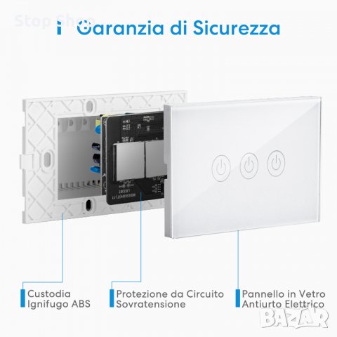 WiFi превключвател с WiFi Alexa,Google Home, снимка 5 - Други - 39928608