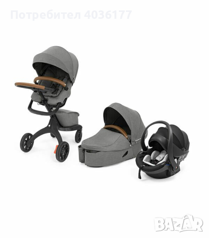 2018 stokke xplory v6 пълна бебешка количка, снимка 1 - Детски колички - 44842302