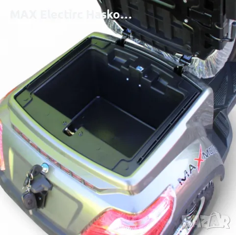 Електрическа триколка Maxmotors FM2 PRO 1800W/60V/25Ah Gray, снимка 13 - Мотоциклети и мототехника - 49434110