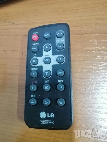 Дистанционно за аудиосистема LG AKB72975401