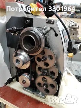 Струг. Нов 750 W безчетков двигател. 38 мм. отвор на шпиндела., снимка 7 - Стругове - 38051002