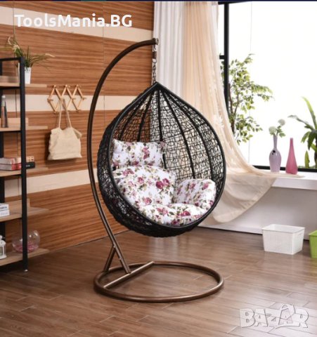 Нови Луксозни градински Люлки тип гнездо, снимка 1 - Градински мебели, декорация  - 42206989