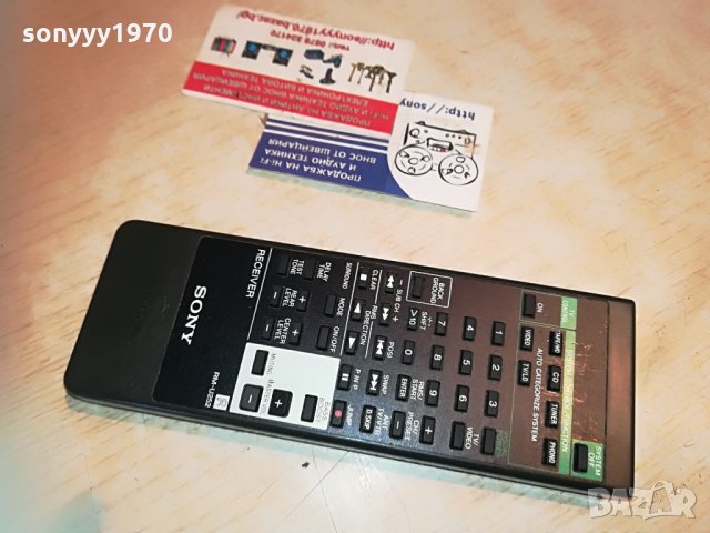 sony rm-u252 audio remote control-внос германия 1106212036, снимка 9 - Ресийвъри, усилватели, смесителни пултове - 33186720