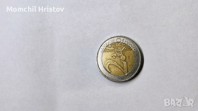 Рядка 2 евро монета , снимка 2 - Нумизматика и бонистика - 53577930