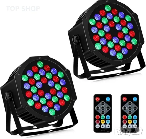 36 LED сценични светлини RGB DJ LED Par Light DMX Controlled Sound Activated Auto Play