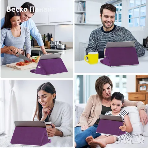  Държач за таблет с възглавница до 11" за подарък Xmit ias, FPad Air 5, iPad 10.2 10th 2022, iPad Mi, снимка 5 - Таблети - 49466399