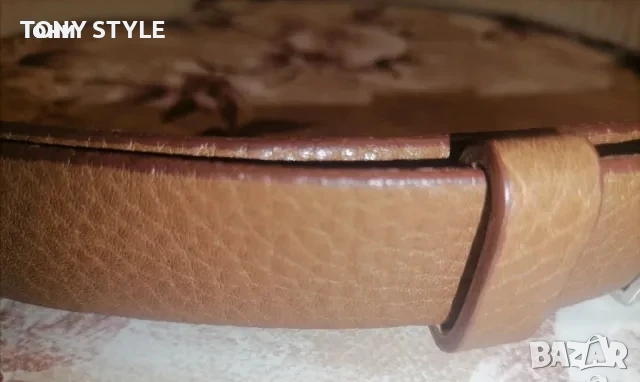 LAUREL Оригинал Нов Дамски Колан Изцяло от Естествена Кожа 100см., снимка 4 - Колани - 51644494