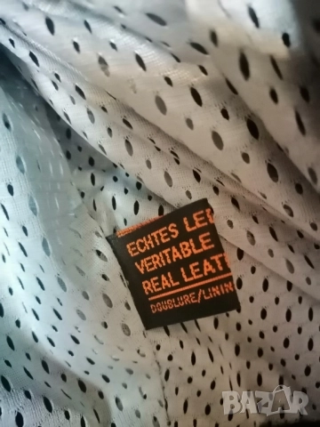 Кожено яке за моторист VANUCCI, снимка 14 - Якета - 52301913