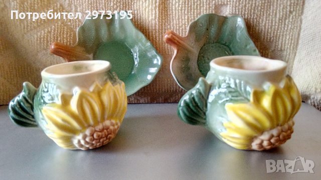 чаши с чинийки за кафе, снимка 2 - Чаши - 39054824