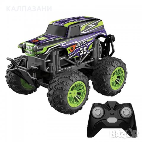 OCIE Steam Monster Кола с пара Shark Radio/C 1:18 880600, снимка 2 - Коли, камиони, мотори, писти - 35018391