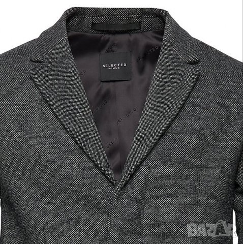 Оригинално мъжко  палто Selected Home, яке -72%, снимка 3 - Палта - 35108133