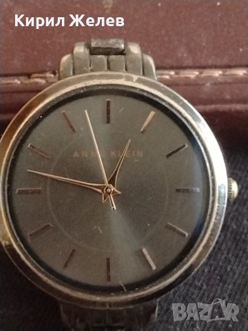 Марков дамски часовник ANNE KLEIN  WATER RESISTANT 100 futa стил и комфорт много красив 42549, снимка 1 - Дамски - 43744714