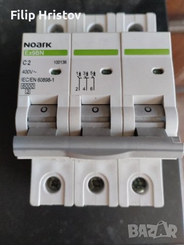 Автоматичен предпазител 3х2 Ампера