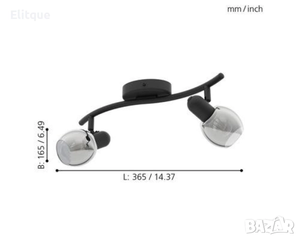 Уникален спот Sansa, E14, 1 max 40 W, снимка 14 - Други - 52853734