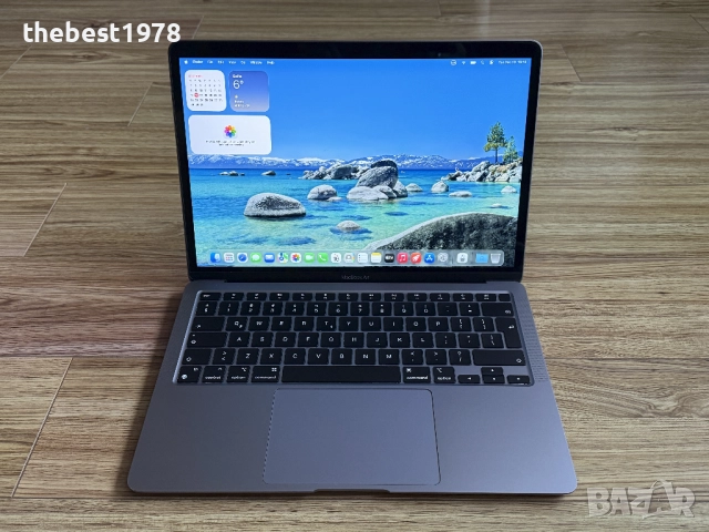 MacBook Air M1 SPG`8 CPU/7 GPU/8GB RAM/256GB SSD/Бат 97%, снимка 2 - Лаптопи за дома - 52815898