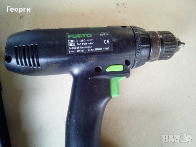 Винтоверт FESTO 12V, снимка 4 - Винтоверти - 36608048