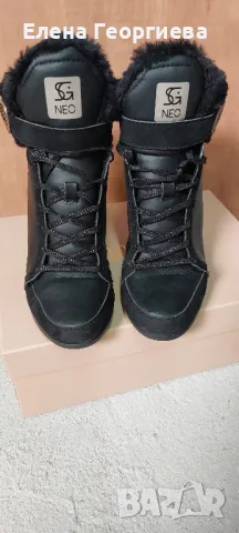 Продавам дамски зимни боти!, снимка 3 - Дамски боти - 49209749
