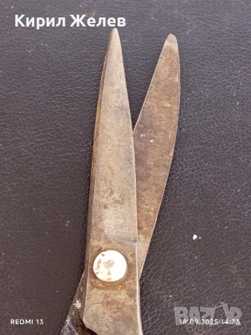 Стара шивашка ножица рядка от соца за КОЛЕКЦИЯ ДЕКОРАЦИЯ 15477, снимка 3 - Други ценни предмети - 51757517