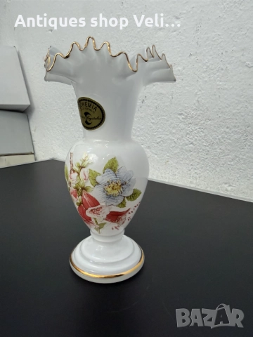 Ваза Bohemia №7744, снимка 2 - Антикварни и старинни предмети - 52813481