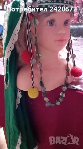 накит  с  пендари  за глава с кърпа, снимка 11 - Антикварни и старинни предмети - 52753749